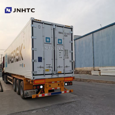 3 цапфы 30tons 50tons Refrigerated Semi овощи трейлера мясо выпивает переход