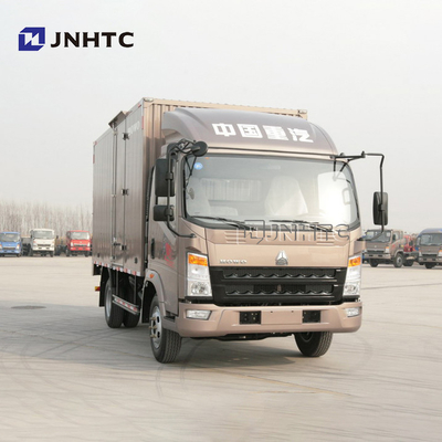 SINOTRUK HOWO 6 тонн 116hp LHD Коробки Тележки Van Груза Тележки