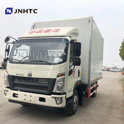 Тележка коробки Van Контейнера Груза перехода обязанности 4x2 света HOWO