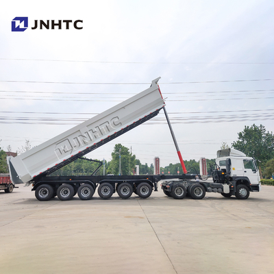 Цапфа 4 80 тонн нося форму трейлера u Dumper гравия