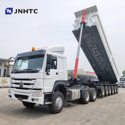 Цапфа 4 80 тонн нося форму трейлера u Dumper гравия