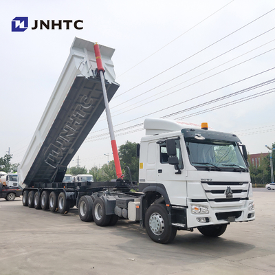 Цапфа 4 80 тонн нося форму трейлера u Dumper гравия