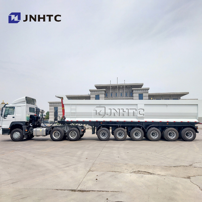 SINOTRUK 3 4 собственная личность трейлеров 50T 40cbm цапф сверхмощная Semi наклоняя самосвал