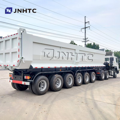 Цапфа 4 80 тонн нося форму трейлера u Dumper гравия