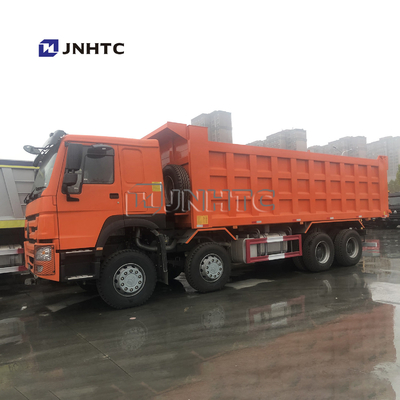 Самосвал собственной личности колес HOWO 8x4 371hp 27M3 12 нагружая для Танзании