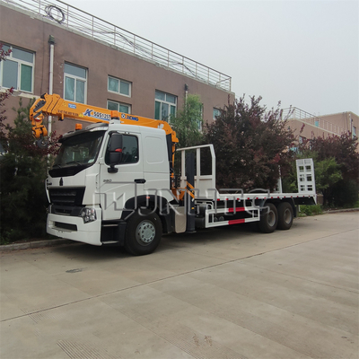 Установленная тележкой тележка Sinotruk A7 сверхмощная HOWO 6x4 крана установила кран