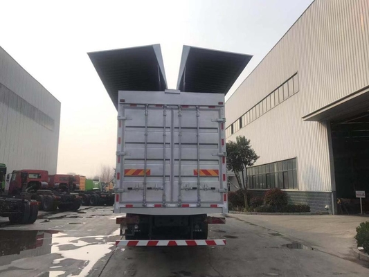 Евро II тележки груза SINOTRUK HOWO A7 6X4 тяжелое крыло Van 10 Уилеров