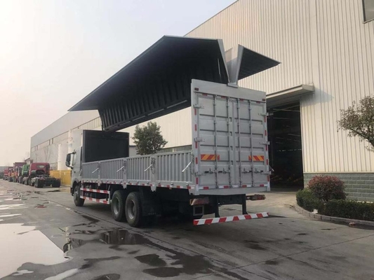 Евро II тележки груза SINOTRUK HOWO A7 6X4 тяжелое крыло Van 10 Уилеров