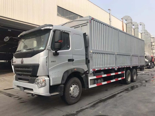 Евро II тележки груза SINOTRUK HOWO A7 6X4 тяжелое крыло Van 10 Уилеров