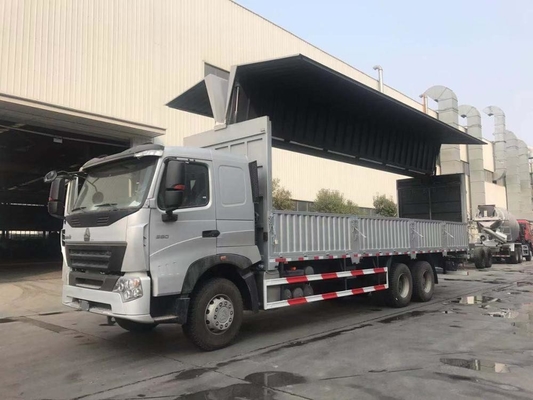 Евро II тележки груза SINOTRUK HOWO A7 6X4 тяжелое крыло Van 10 Уилеров