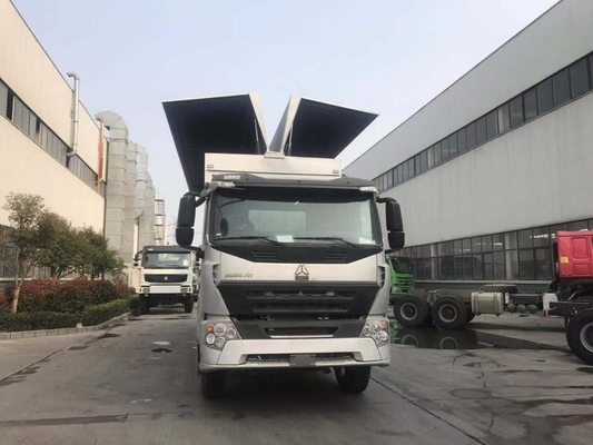 Евро II тележки груза SINOTRUK HOWO A7 6X4 тяжелое крыло Van 10 Уилеров