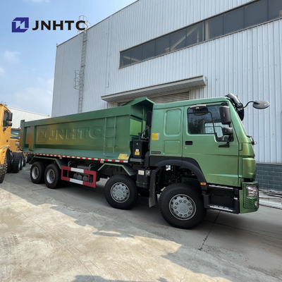 Тележка Tipper зеленого цвета 20 HOWO 6X4 371HP кубическая с типом телом u груза