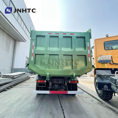 Тележка Tipper зеленого цвета 20 HOWO 6X4 371HP кубическая с типом телом u груза
