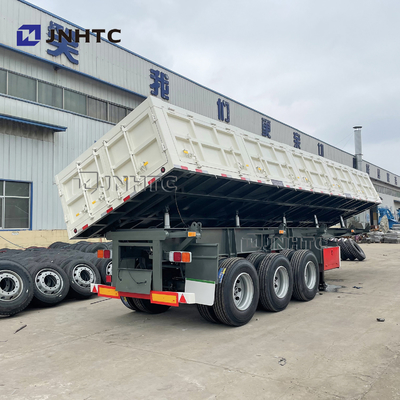 3 4 цапфы бортовой стены загородки груза Tipper трейлера 40T 60T Semi гидравлический бортовой