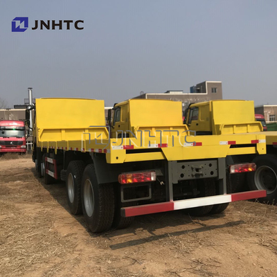 Трейлера тонов тележки 35 груза SINOTRUK Howo цапфа тяжелого планшетного Tri планшетная