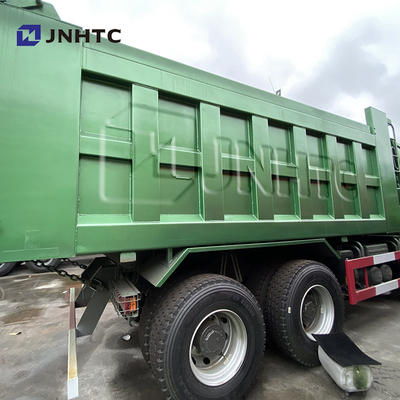 Тележка Tipper зеленого цвета 20 самосвала Sinotruk 6X4 371HP сверхмощные кубическая