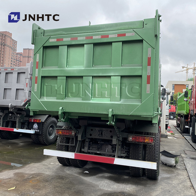 Тележка Tipper зеленого цвета 20 самосвала Sinotruk 6X4 371HP сверхмощные кубическая