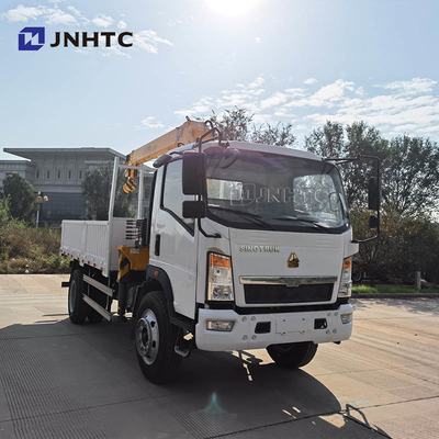 Тележка груза Sinotruk Howo 4*4 небольшая с краном 3.2T