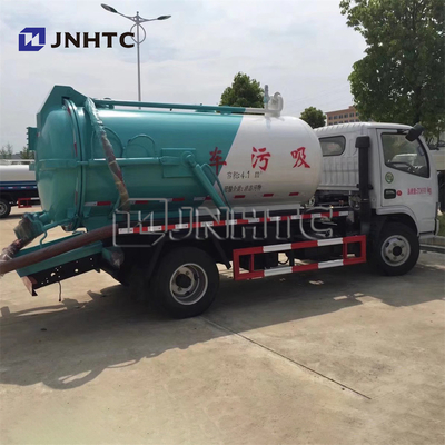 Реклама обязанности света DONGFENG перевозит небольшую тележку на грузовиках всасывания нечистот вакуума емкости