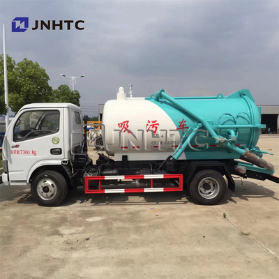 Реклама обязанности света DONGFENG перевозит небольшую тележку на грузовиках всасывания нечистот вакуума емкости