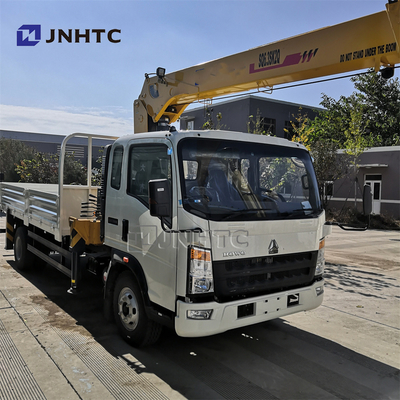 Тележки обязанности света SINOTRUK HOWO 4X2 коммерчески с КРАНОМ RHD тележка 10 тонн