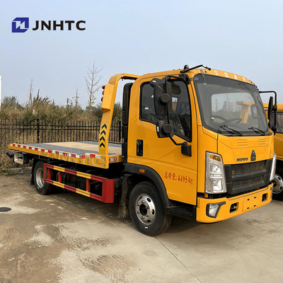 Реклама обязанности света Sinotruk HOWO 4x2 5TON перевозит планшетный эвакуатор на грузовиках вредителя