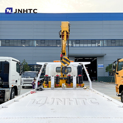 Вагон с краном вредителя груза света Sinotruk HOWO 4x2 3-12TON планшетный