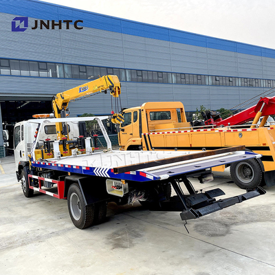 Вагон с краном вредителя груза света Sinotruk HOWO 4x2 3-12TON планшетный