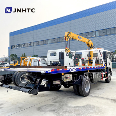 Вагон с краном вредителя груза света Sinotruk HOWO 4x2 3-12TON планшетный