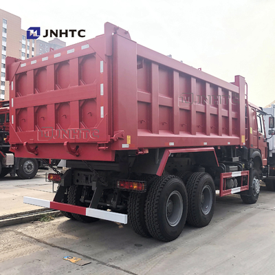 Самосвал красного цвета 336hp Sinotruk Howo с 10 колесами и емкостями 18m3
