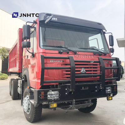 Самосвал красного цвета 336hp Sinotruk Howo с 10 колесами и емкостями 18m3