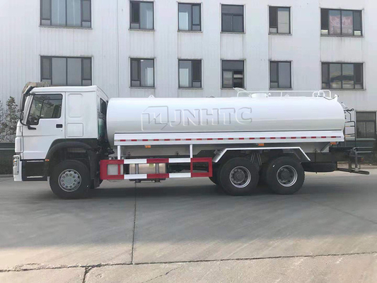Тележка танка спринклера топливозаправщика Bowser воды Sinotruk HOWO 6X4 371HP 20m3