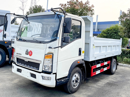 Самосвал обязанности 4X2 света Sinotruk Howo 10 до 15 тонн для перехода гравия известки песка