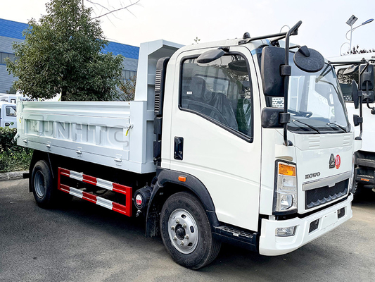 Самосвал обязанности 4X2 света Sinotruk Howo 10 до 15 тонн для перехода гравия известки песка
