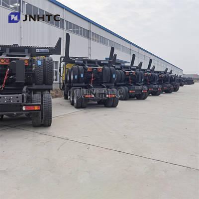 бренд Sinotruk Howo трейлера перехода древесины ТИМБЕРСА 6x4 внося в журнал