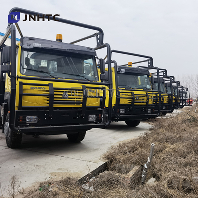 бренд Sinotruk Howo трейлера перехода древесины ТИМБЕРСА 6x4 внося в журнал