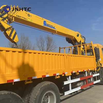 прямая тележка груза крана руки 6x4 установила Shacman H3000 F3000 X3000