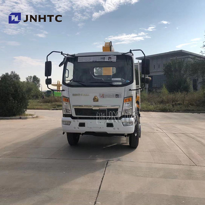 Тележка груза плоской плиты установила кран Sinotruk HOWO 4x4 весь привод колеса