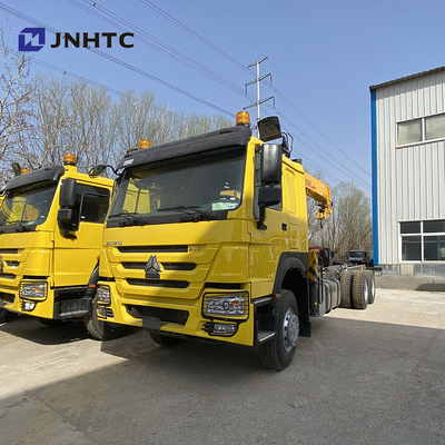 Колеса тележки 6x4 10 заграждения крана Sinotruk рука 12 тонн прямая