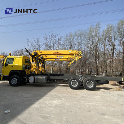Колеса тележки 6x4 10 заграждения крана Sinotruk рука 12 тонн прямая