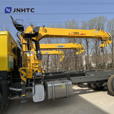 Колеса тележки 6x4 10 заграждения крана Sinotruk рука 12 тонн прямая