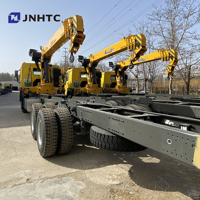 Колеса тележки 6x4 10 заграждения крана Sinotruk рука 12 тонн прямая