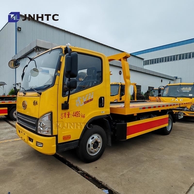 FAW Flatbed Wrecker 4*2 3tons 5 Ton 160HP Road Recovery Wrecker Truck Хорошая цена