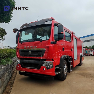 HOWO Пожарная машина 12000L 6 X 4 Вода и пена Пожарная машина спасения